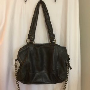 Navy blue Audrey Brooke purse